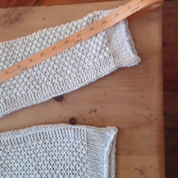 EUC. Free People. Beige. Loose knit. Slouchy. Sz - Sm - Picture 15 of 16